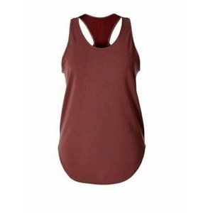 Royal Robbins Women's Top Small Red Merlot Athletic Gym Racerback Sleeveless